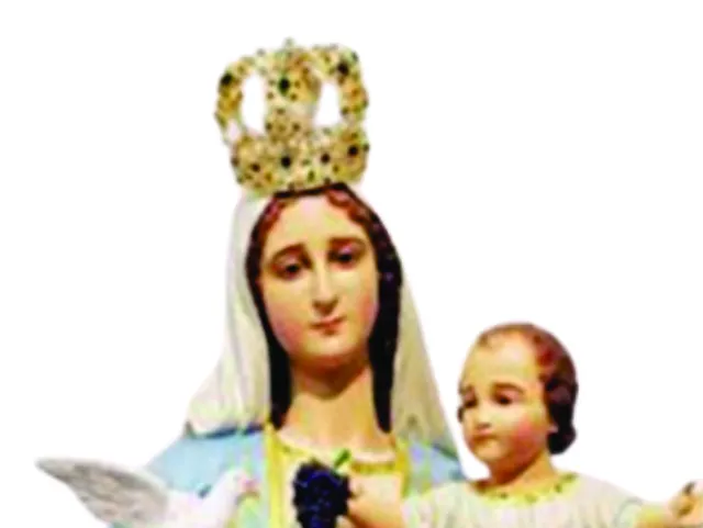 Imagem de Nossa Senhora da Esperança com o Menino Jesus